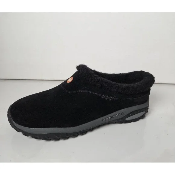 Merrell Kids Unisex Encore Frost Sz 5 Black Suede Performance Shoe - Picture 9 of 9